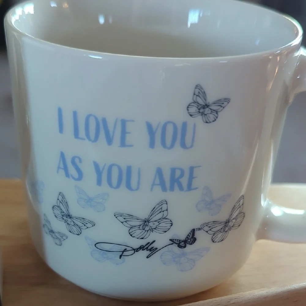 Dolly Parton Butterfly Kitchen Set - Blue - Picture 2 of 7